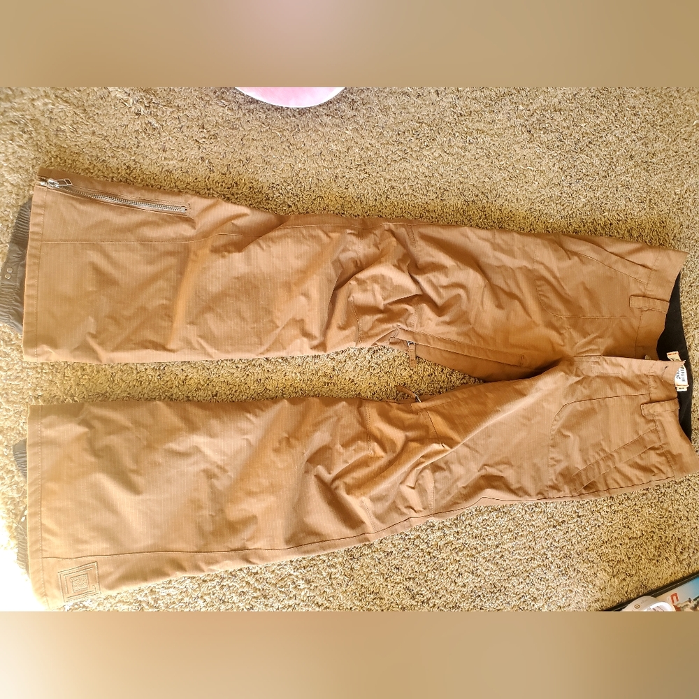 L1ta Runaway Snowboard Pants NWOT Size Small Brown